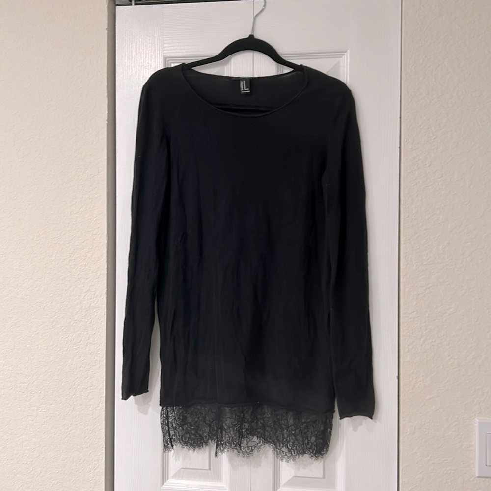 Forever 21 long sleeve shirt dress